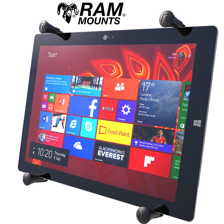 Afectar sobresalir Sembrar RAM No Drill Seat Mount - iPad Pro / Microsoft Surface - Telstat  Communications