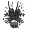 Uniden UH755-2DLX UHF Handheld Twin Deluxe Pack