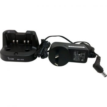ICOM BC213 Drop-in Charger Cradle with AC Adapter